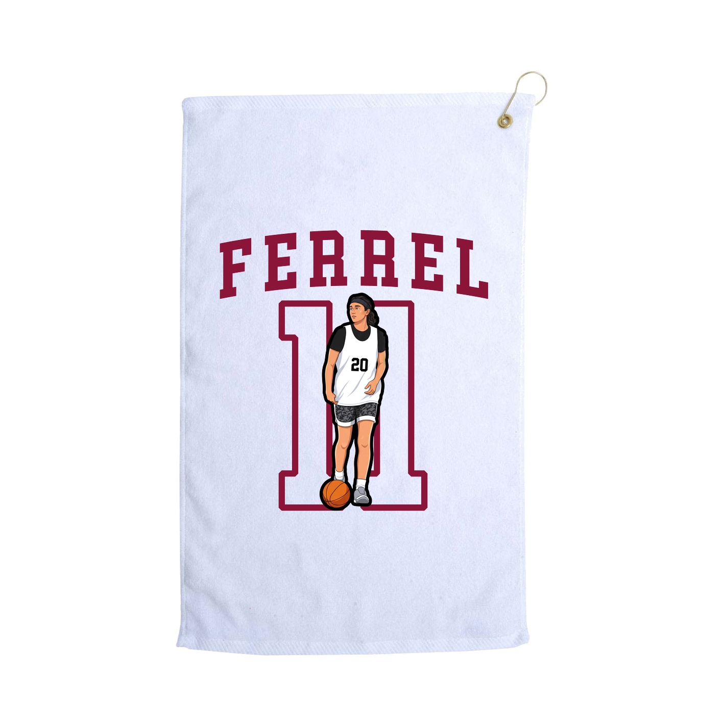 Golf Towel — Shirsey in White