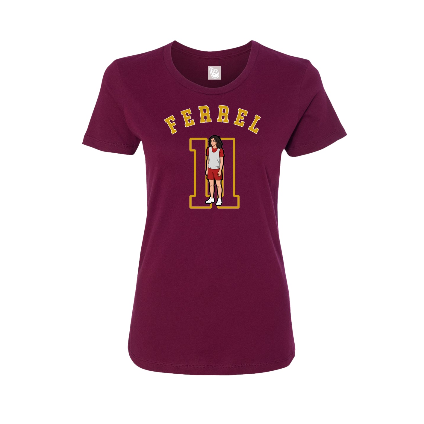 Womens Tee — Shirsey Arch in Maroon