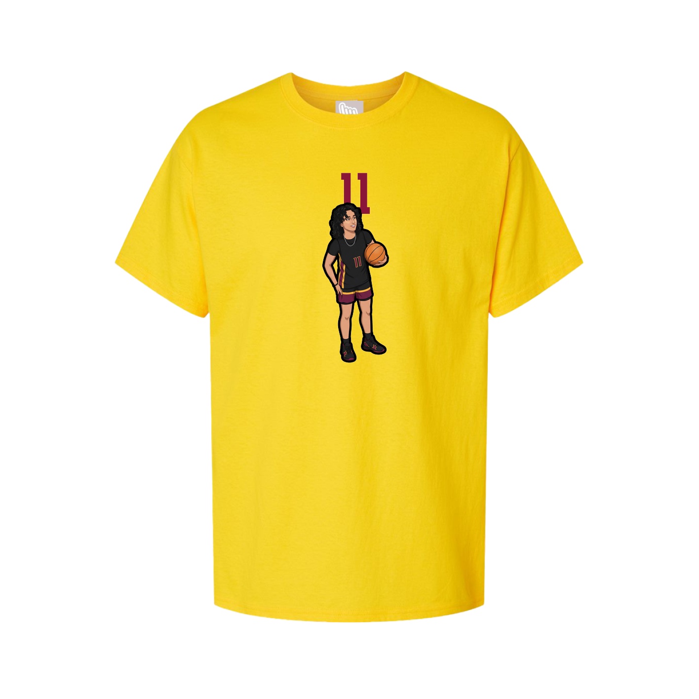 Tee — Number Top in Gold