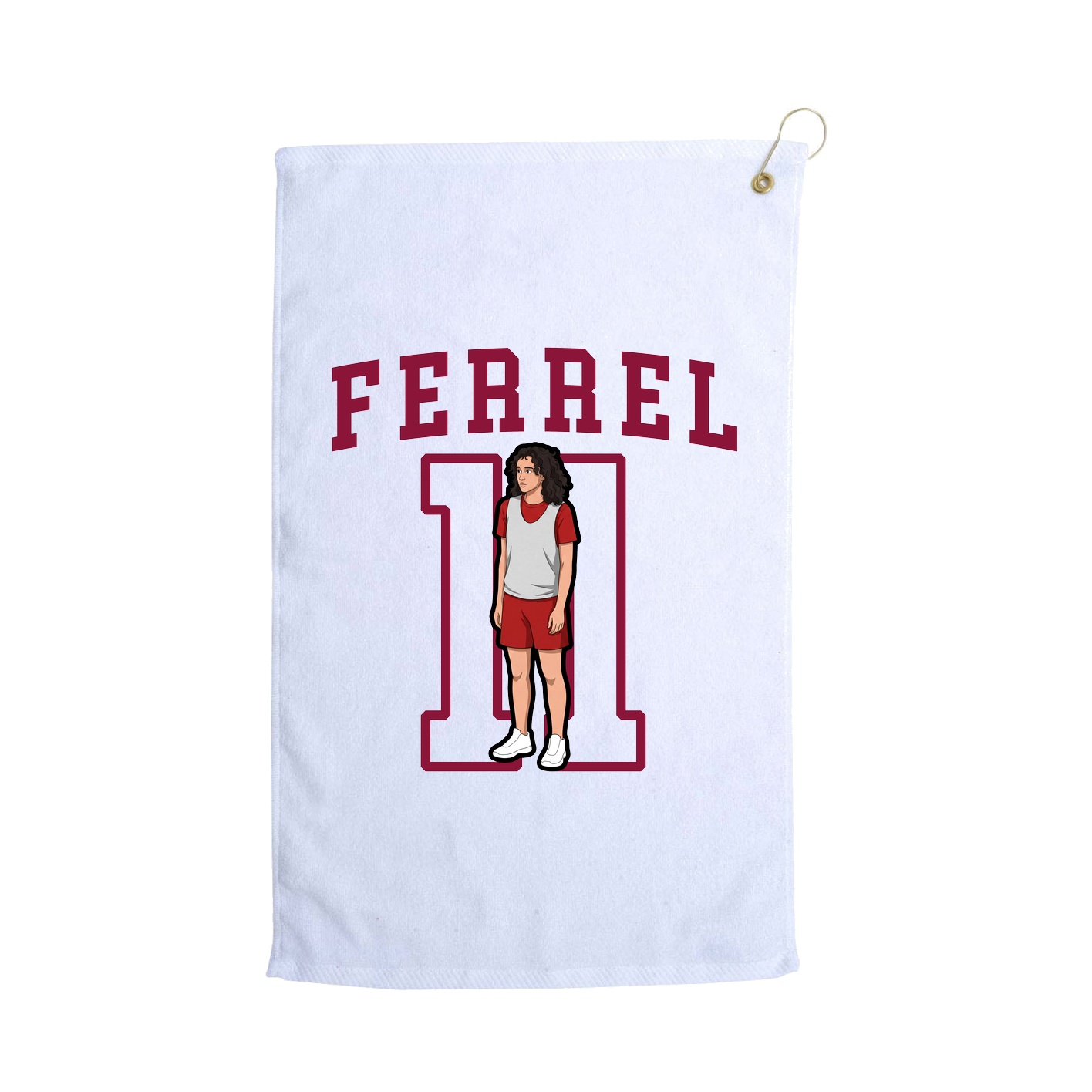 Golf Towel — Shirsey in White
