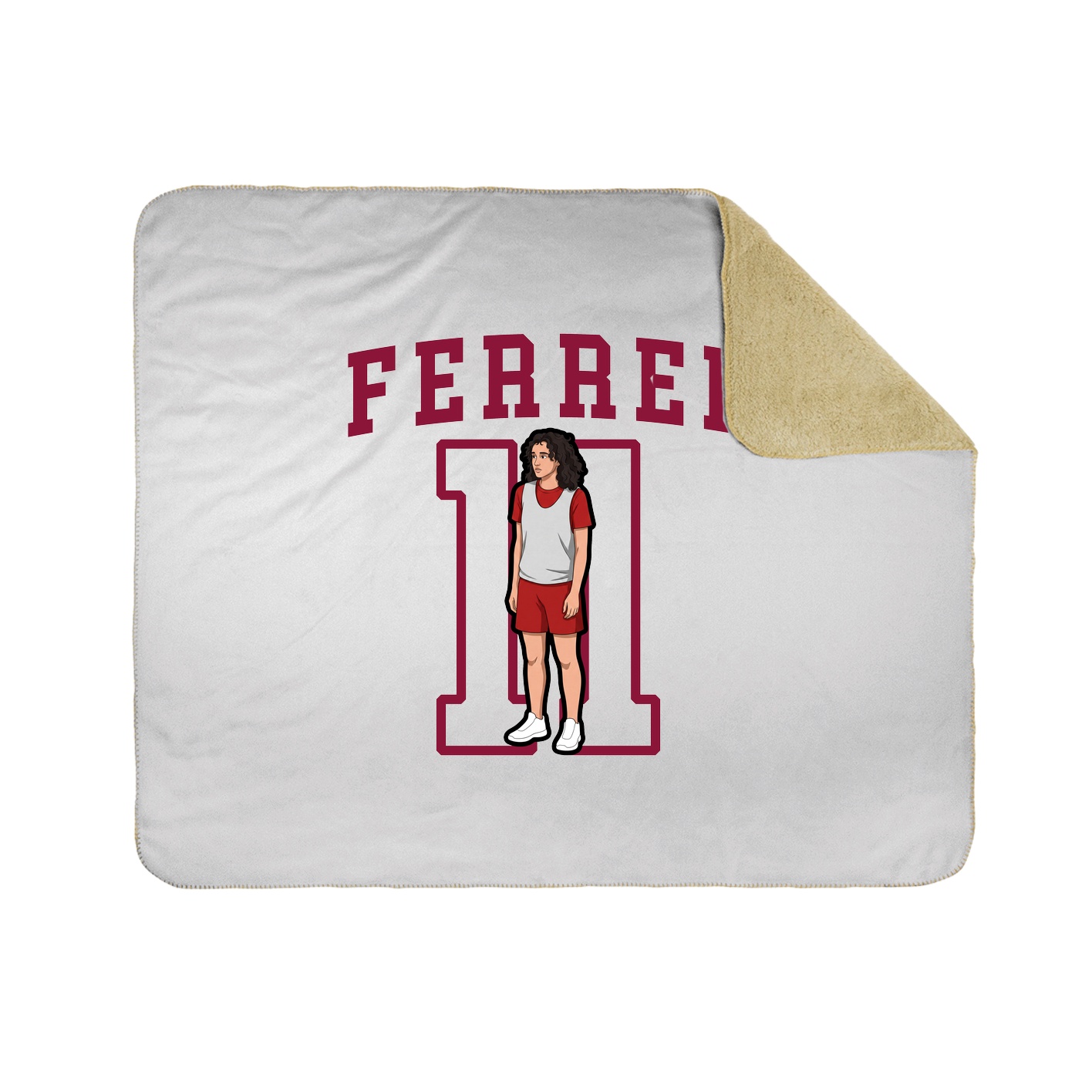 50x60 Sherpa Lined Throw Blanket