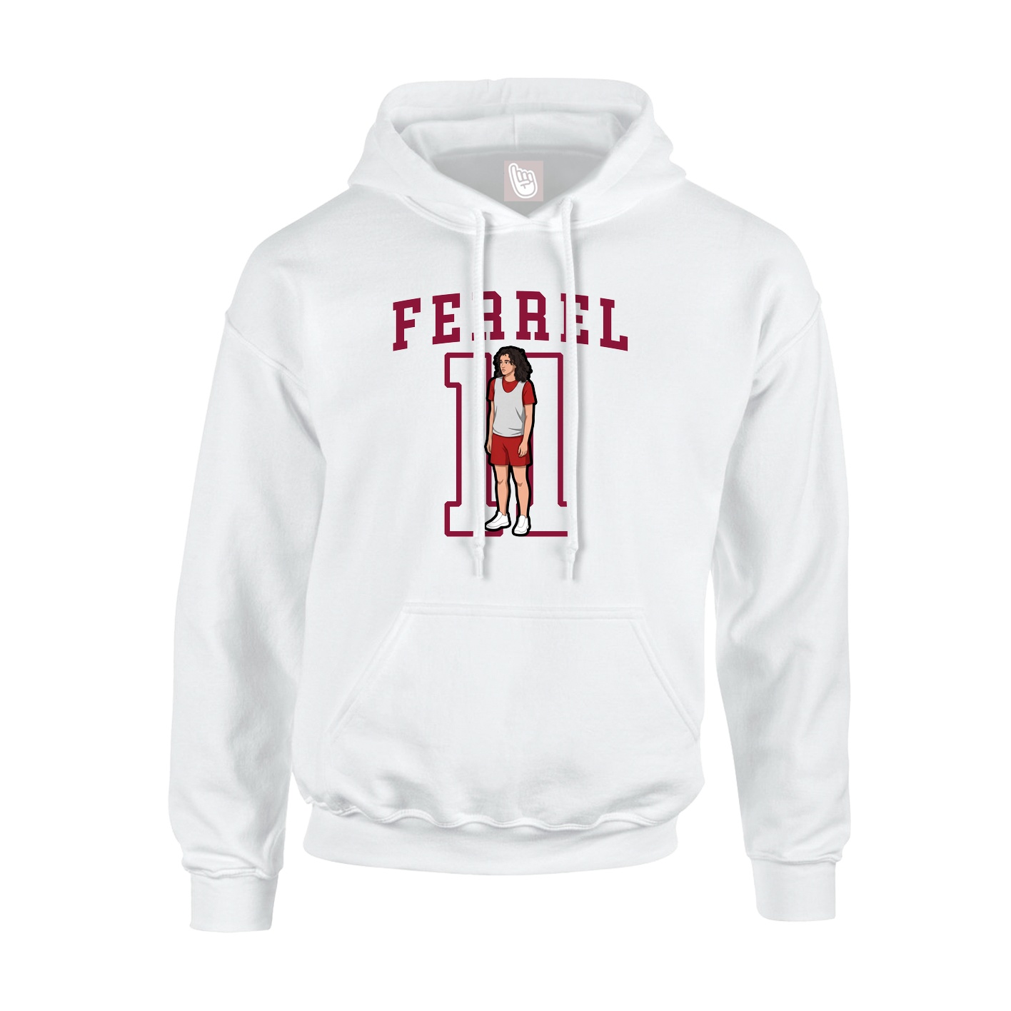 Youth Hoodie — Shirsey in White