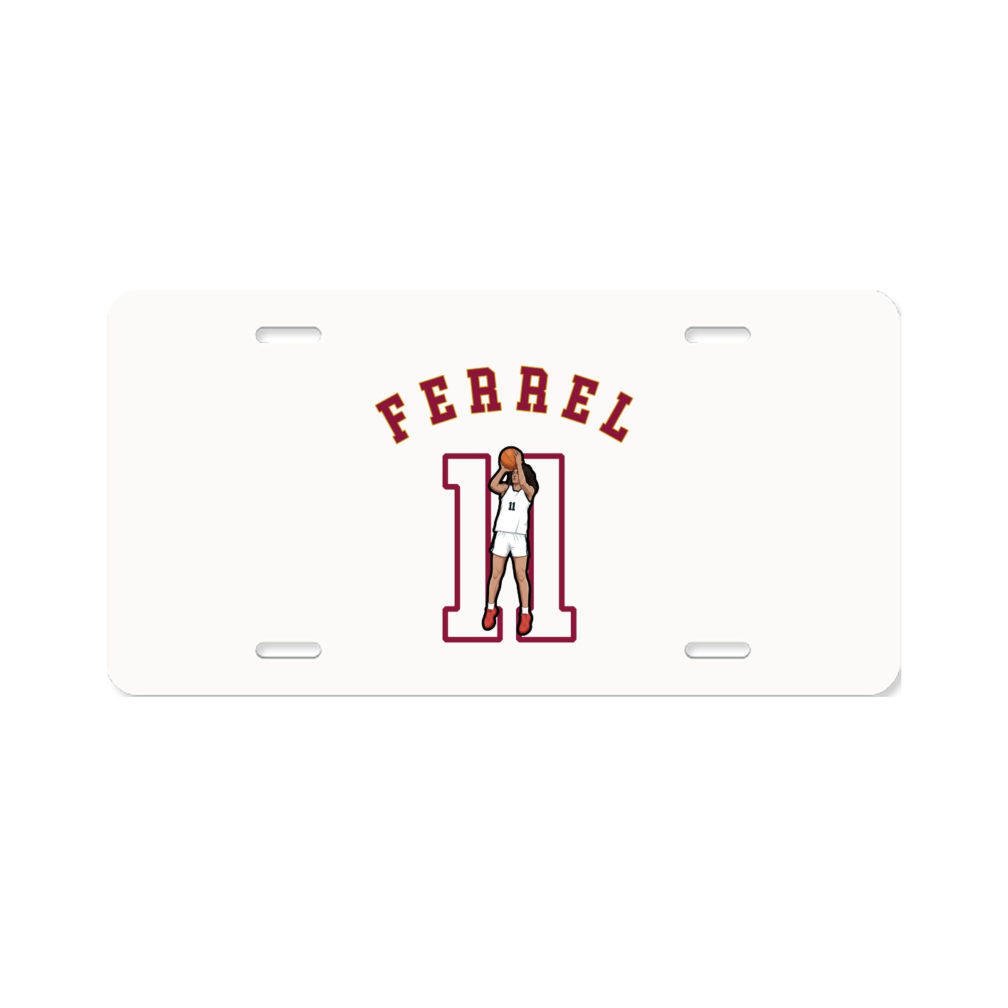 Aluminum License Plate