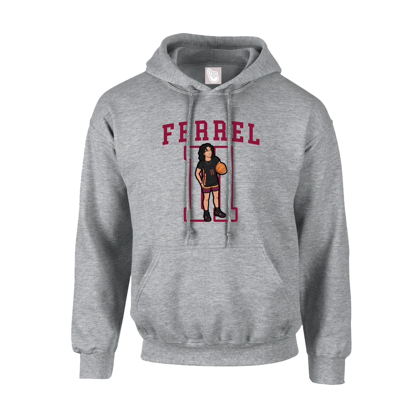 Hoodie — Shirsey in Grey