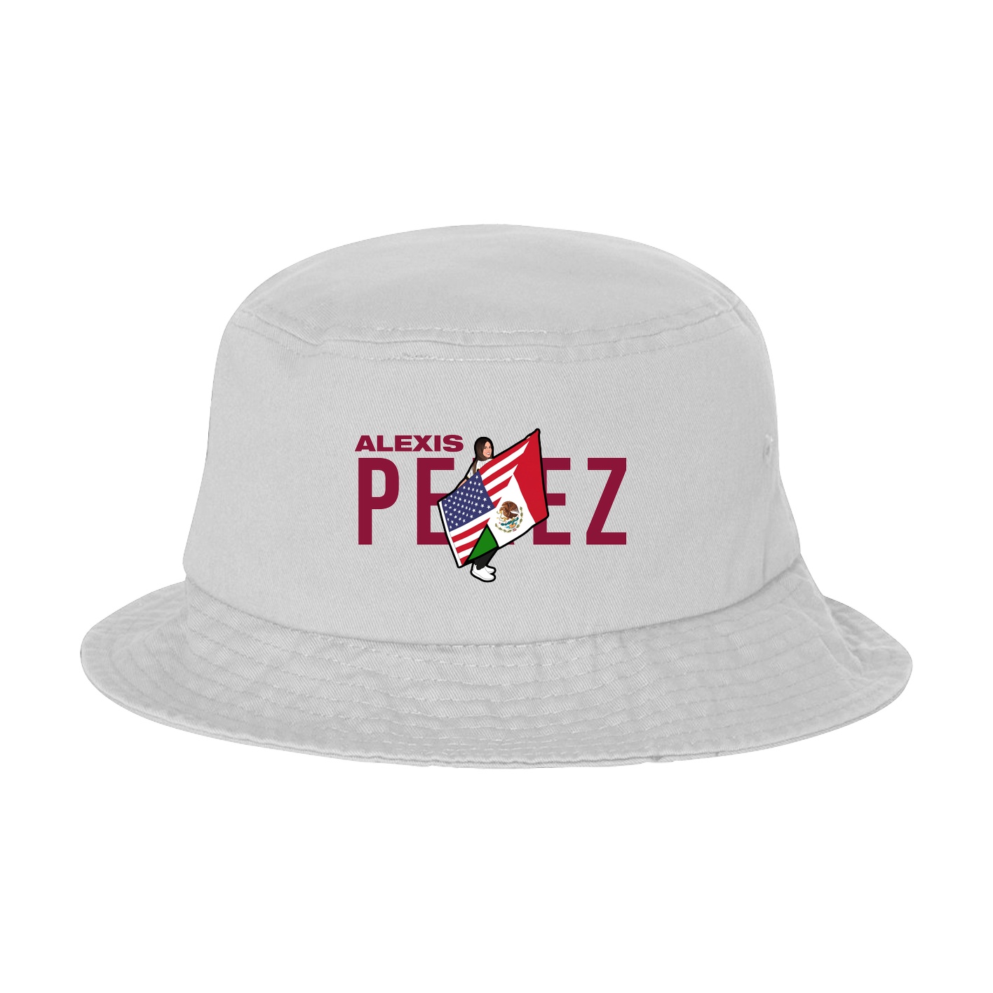 Bucket Cap — Player Name in White