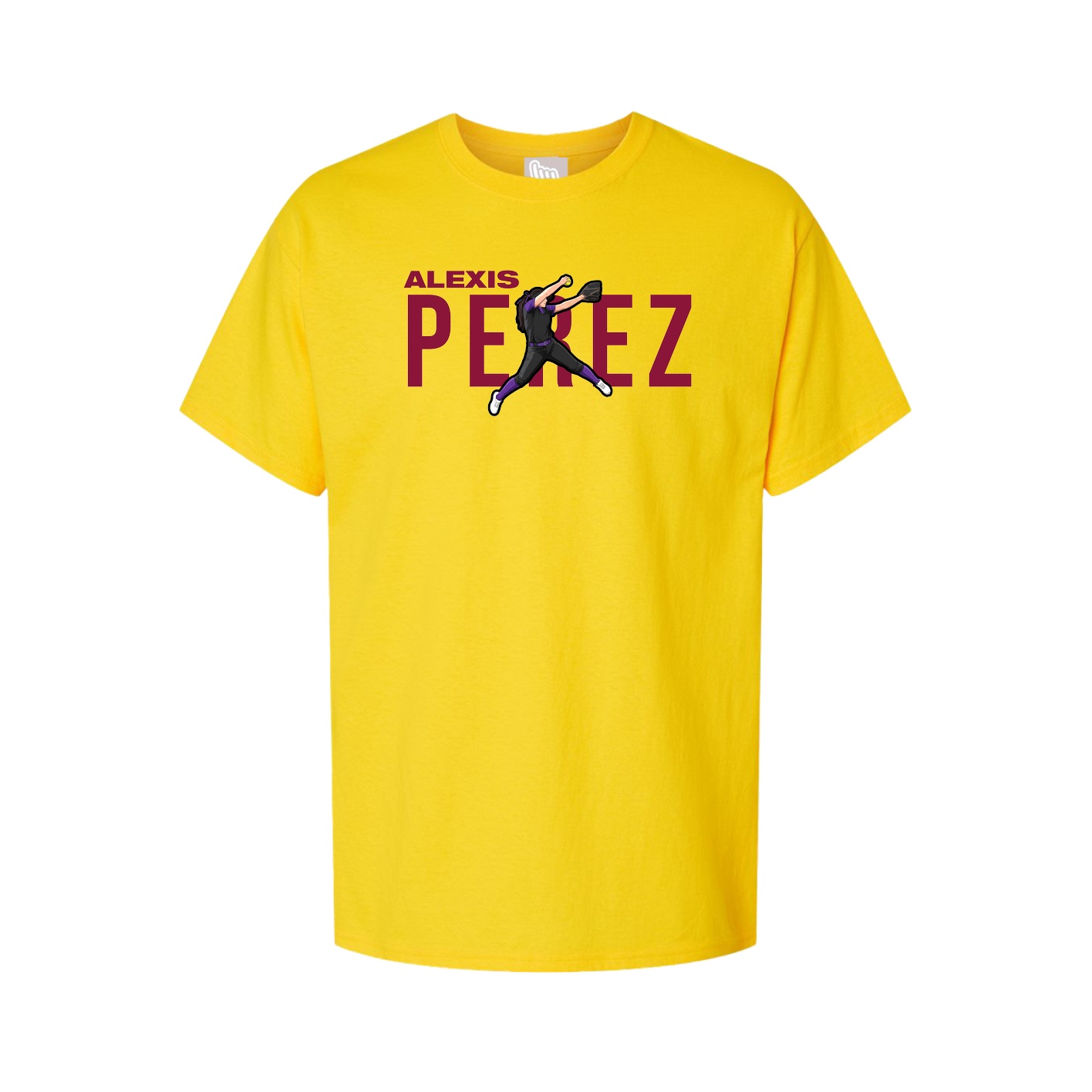 Youth Tee — Player Name in Gold