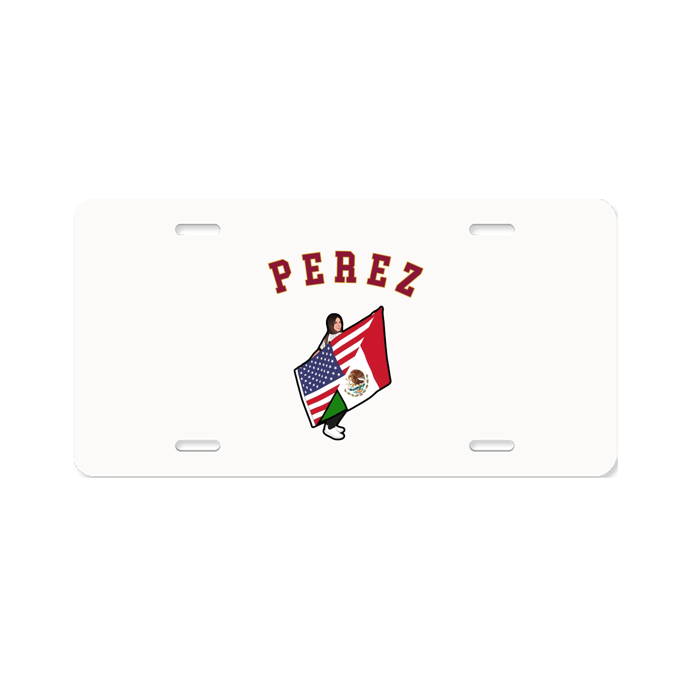 License Plate — Shirsey Arch in Classic