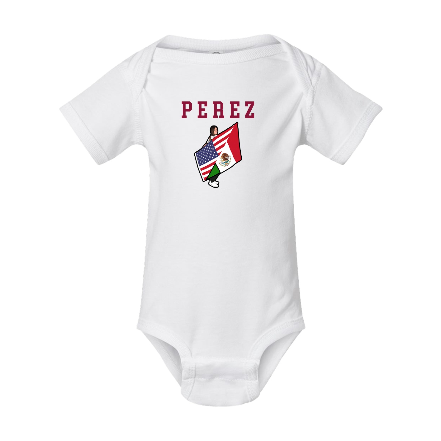 Baby Onesie — Shirsey in White