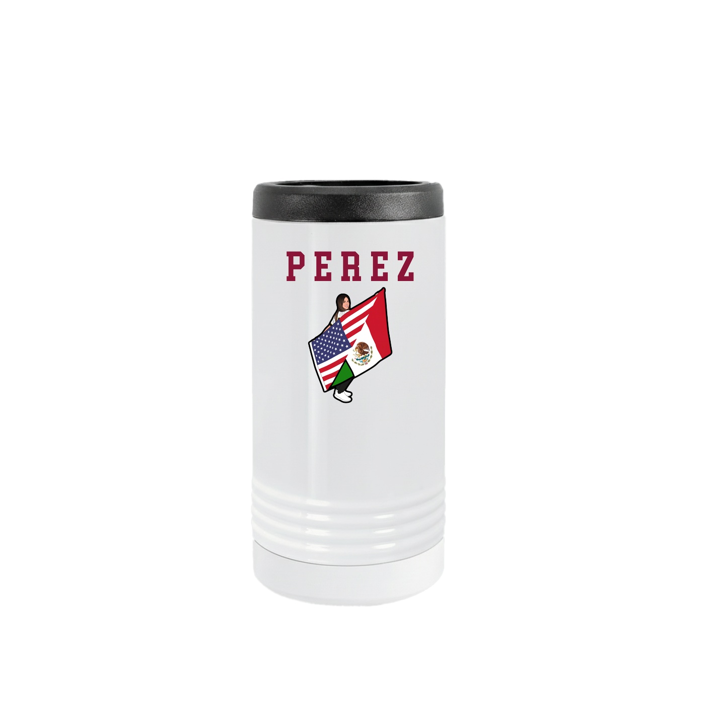 Slim Beverage Holder — Shirsey in White