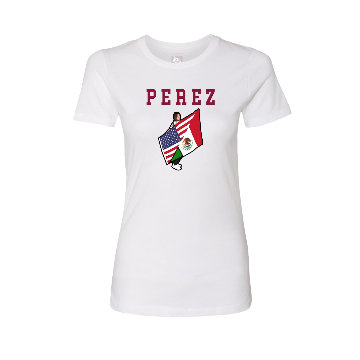Fitted Women's Tee — Shirsey in White