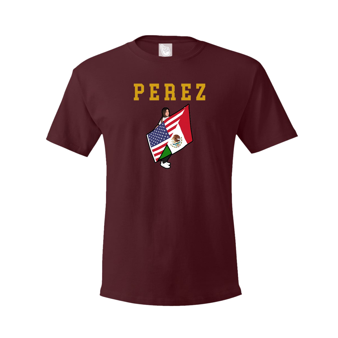 Youth Tee — Shirsey in Maroon