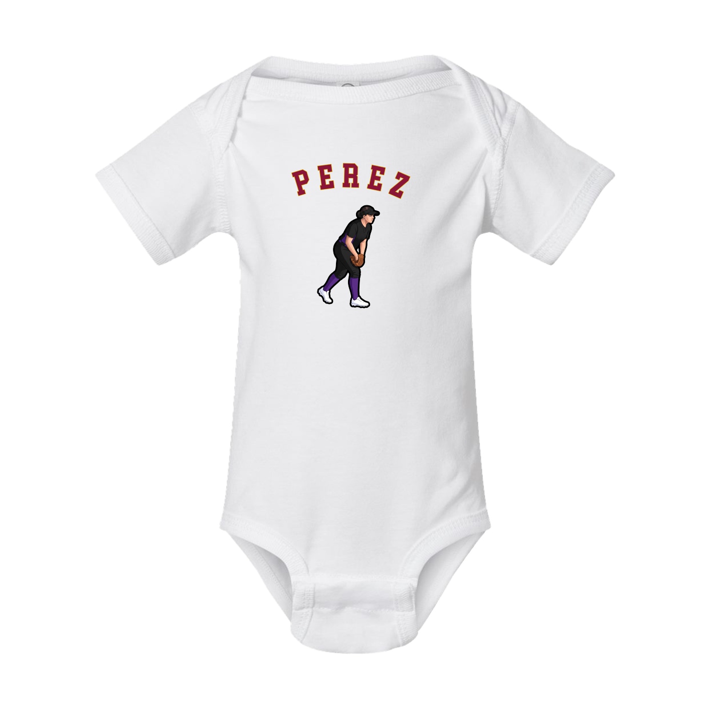 Baby Onesie — Shirsey Arch in White