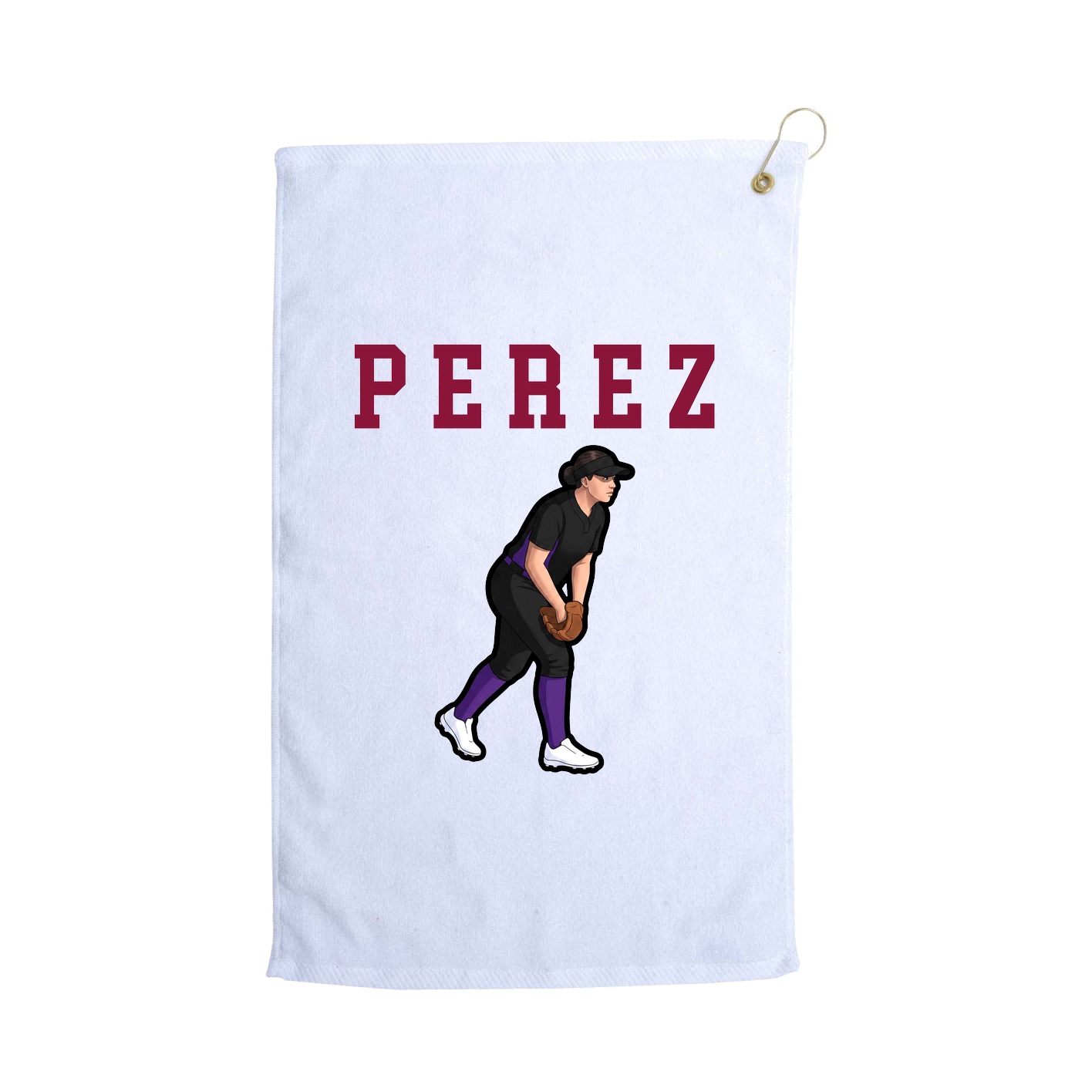 Golf Towel — Shirsey in White