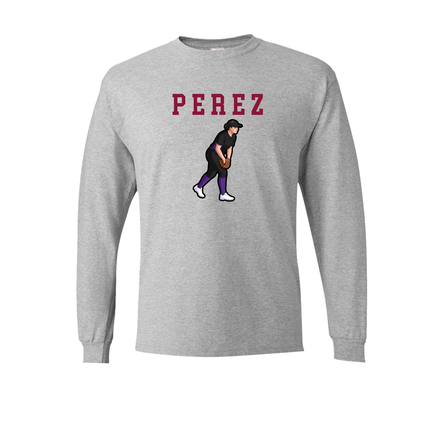 Long Sleeve Tee — Shirsey in Grey