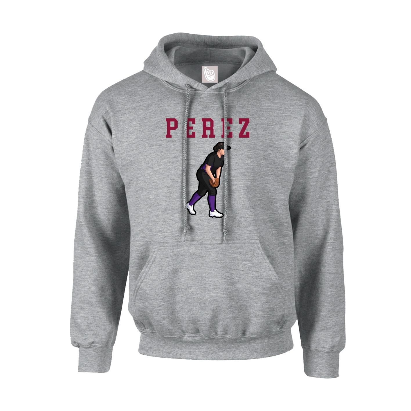 Hoodie — Shirsey in Grey