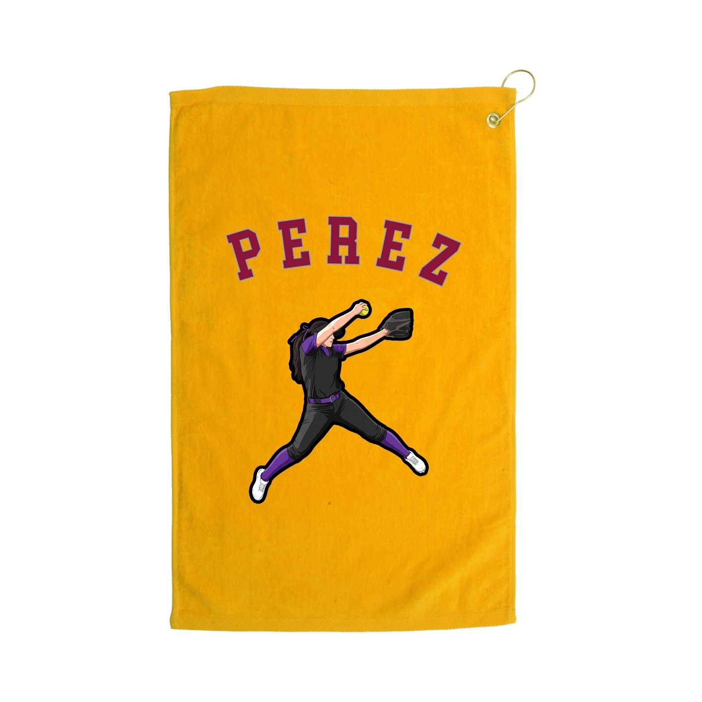 Golf Towel — Shirsey Arch in Gold