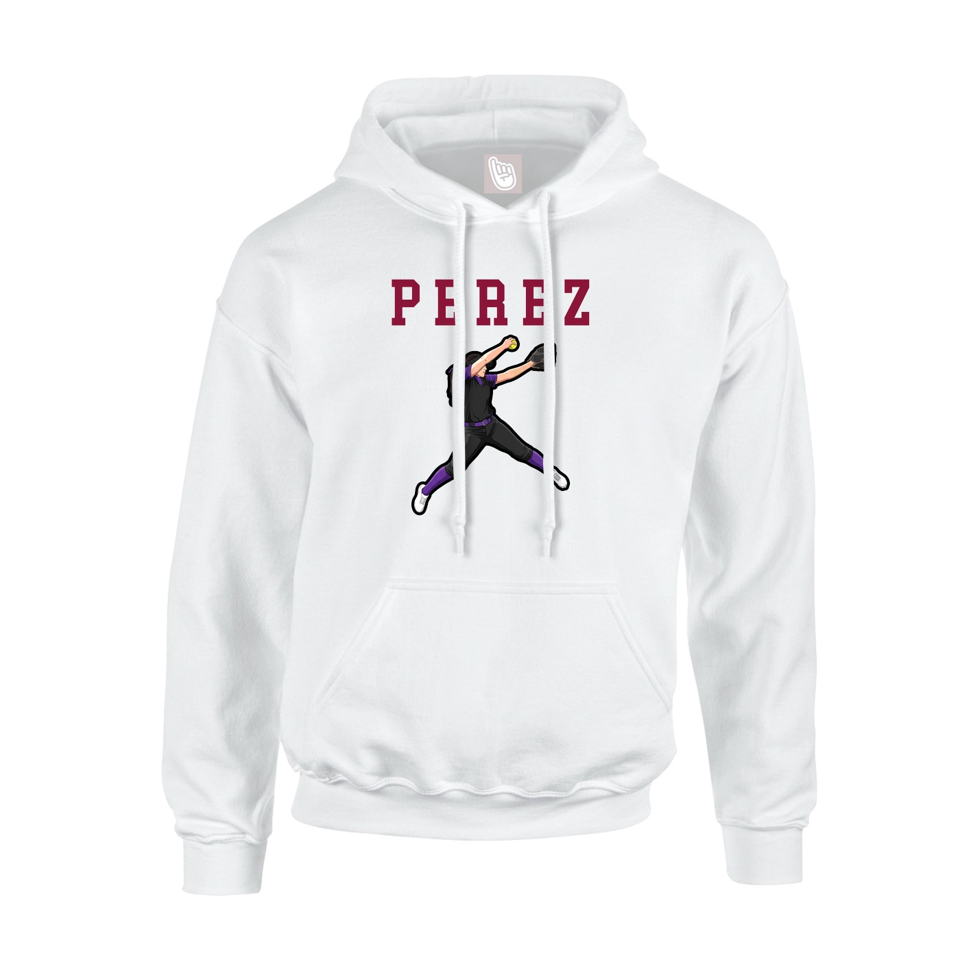 Hoodie — Shirsey in White
