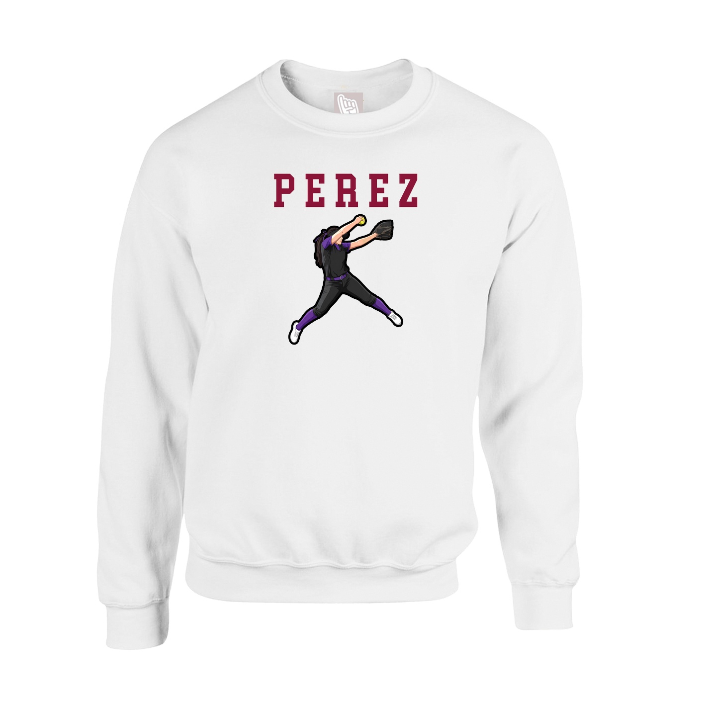 Fleece Crew — Shirsey in White