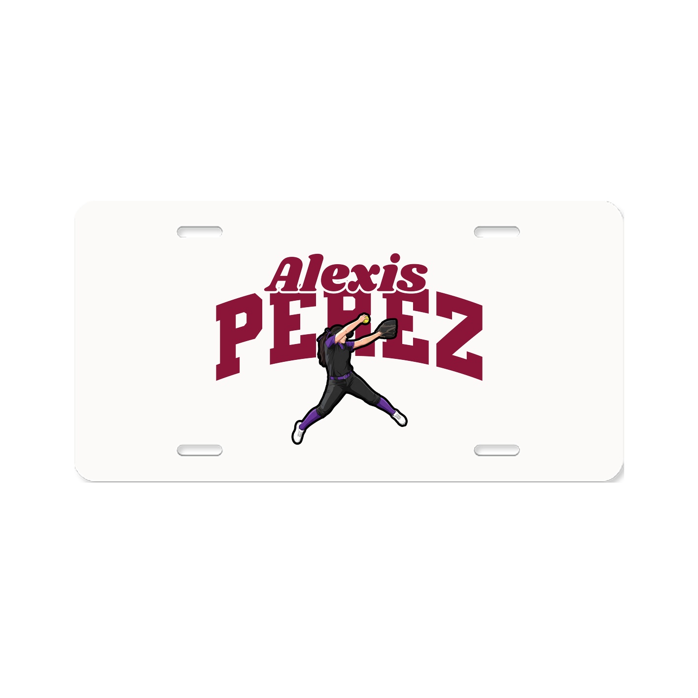 License Plate — Signature Arch in Classic
