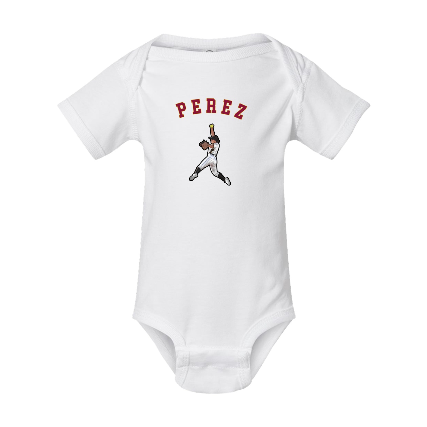 Baby Onesie — Shirsey Arch in White