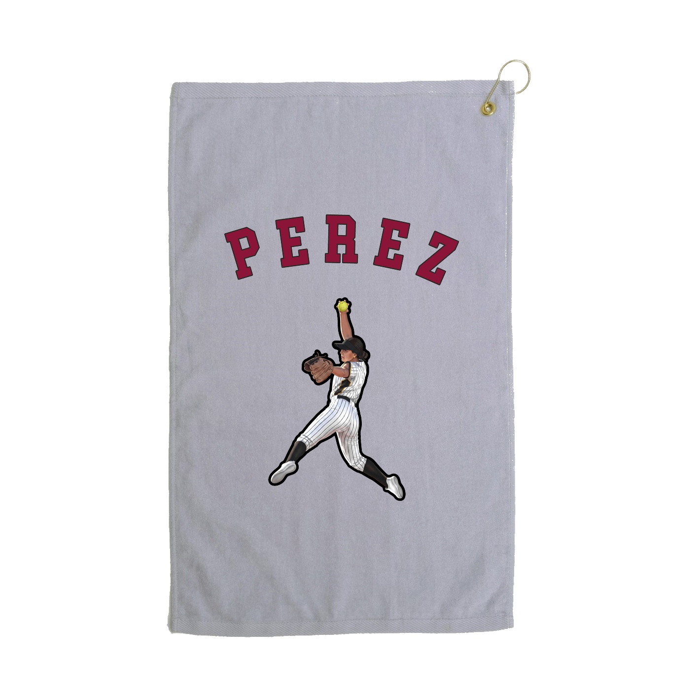 Golf Towel — Shirsey Arch in Grey