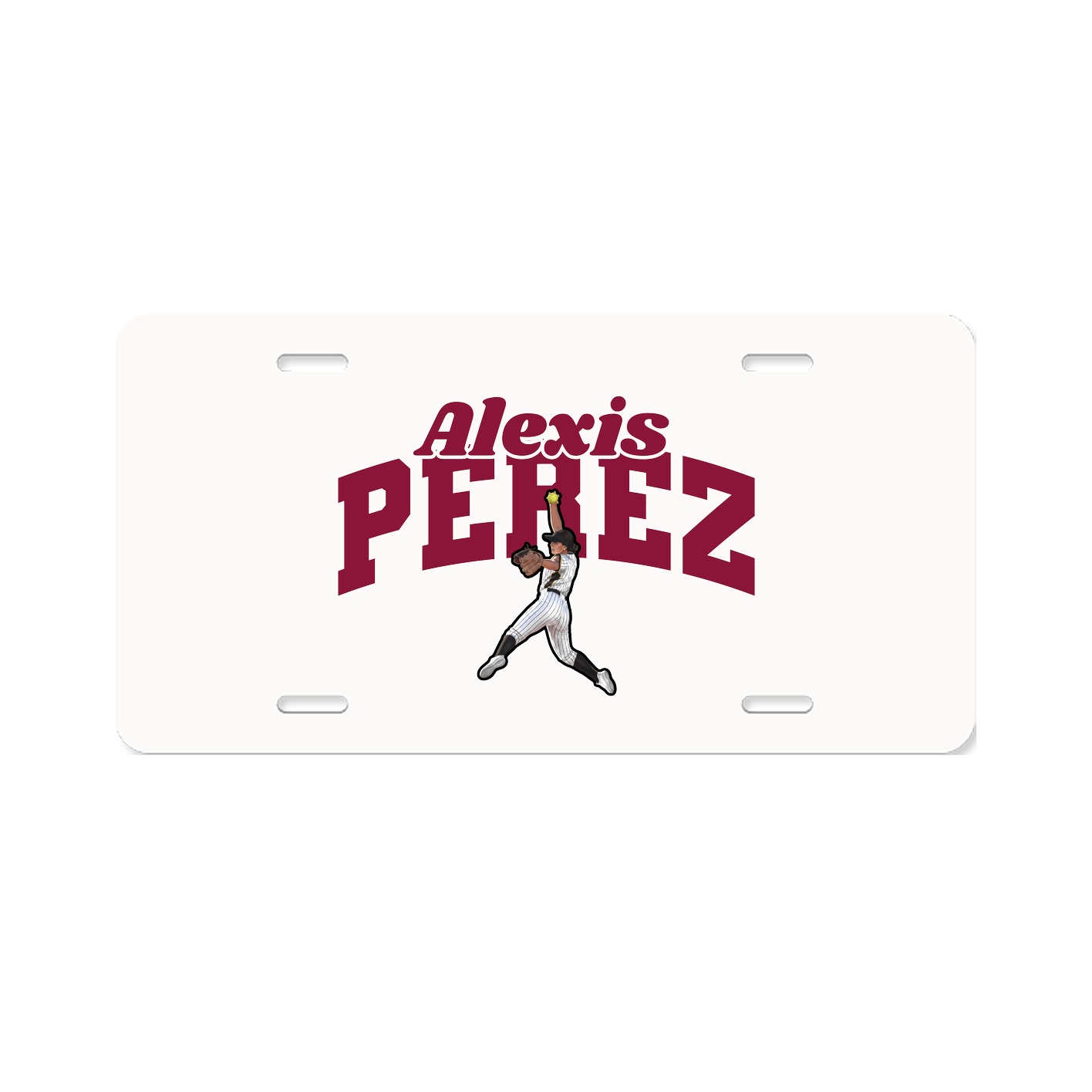 License Plate — Signature Arch in Classic