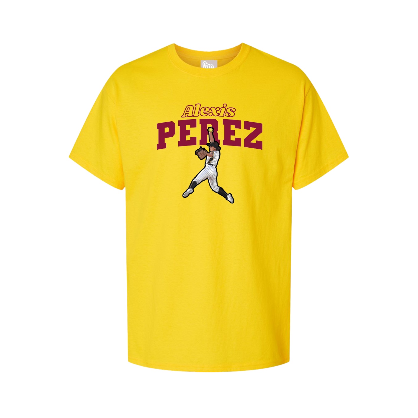 Tee — Name Arch in Gold