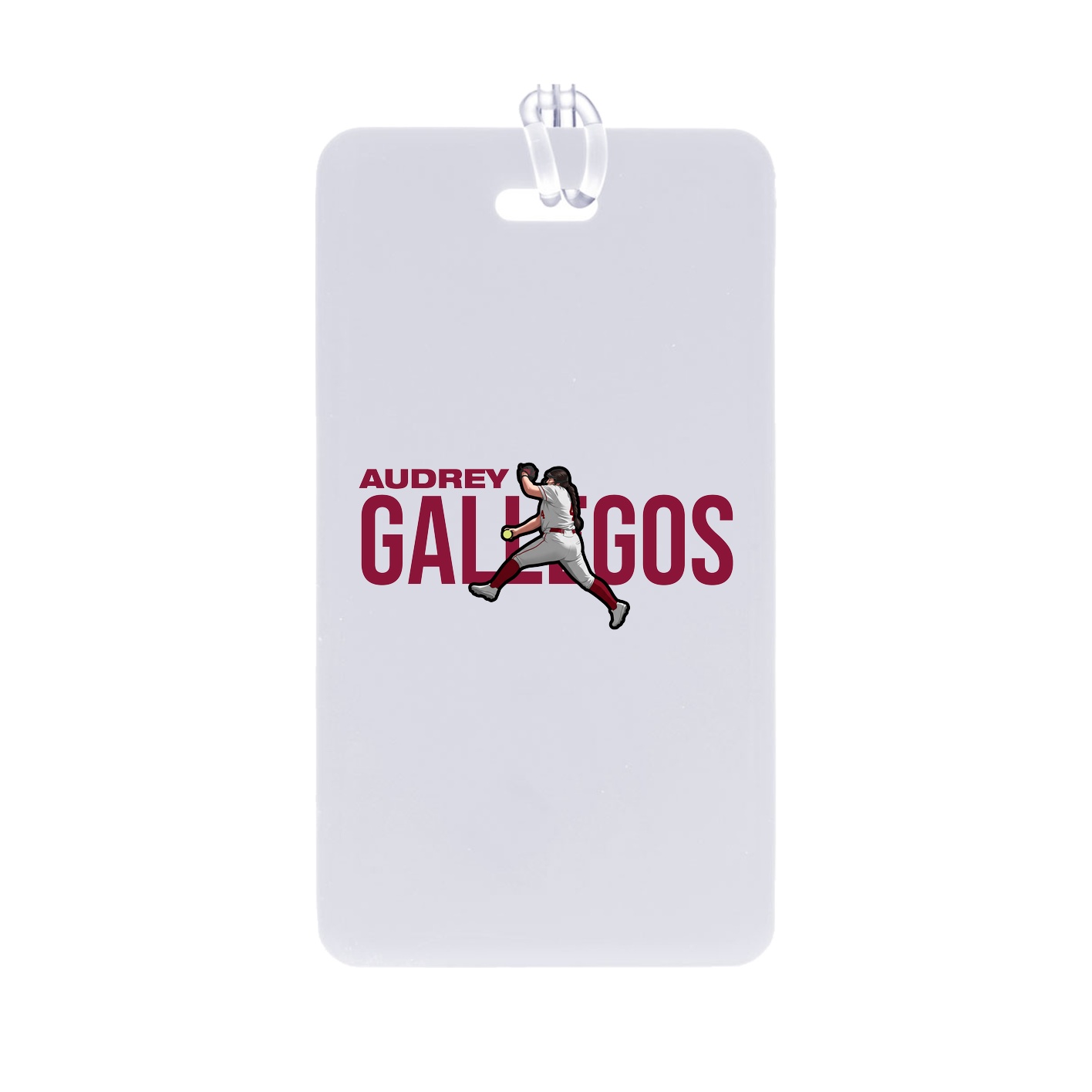 Bag Tag — Player Name in Classic