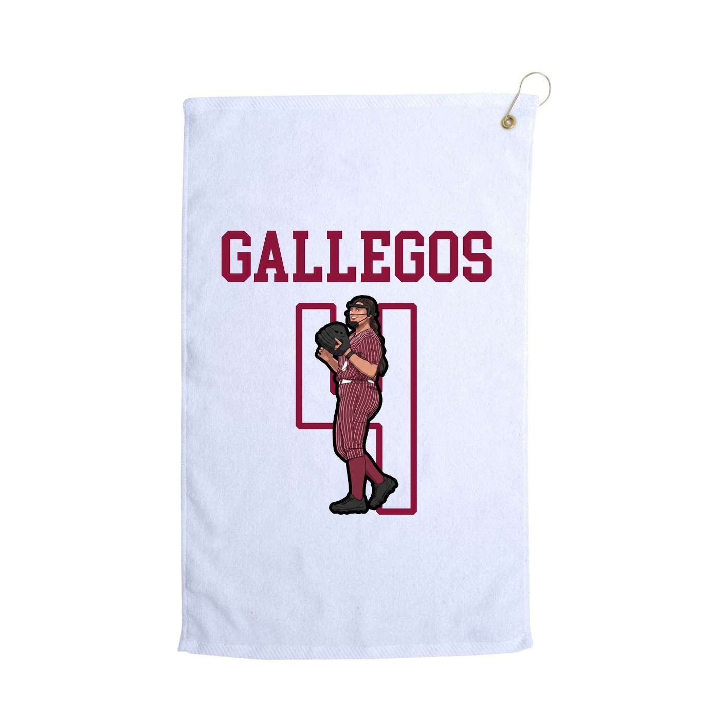 Golf Towel — Shirsey in White