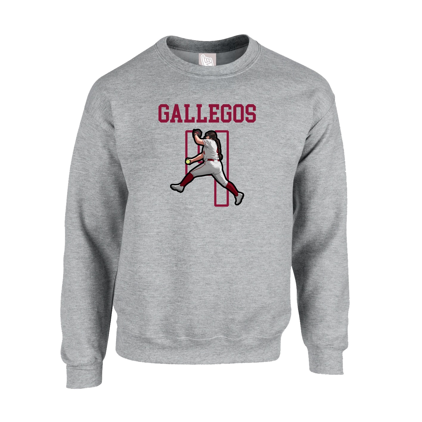 Fleece Crew — Shirsey in Grey