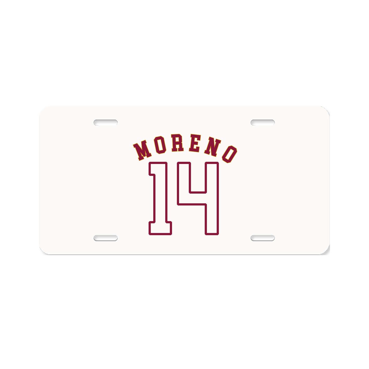 License Plate — Shirsey Arch in Classic