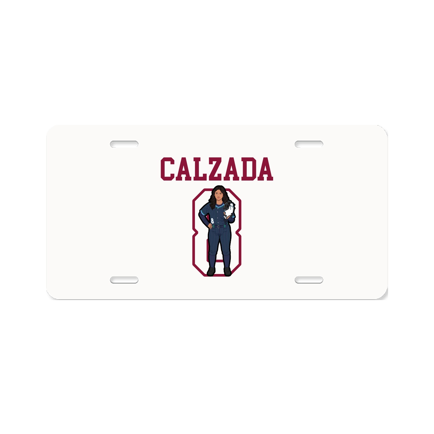 License Plate — Shirsey in Classic