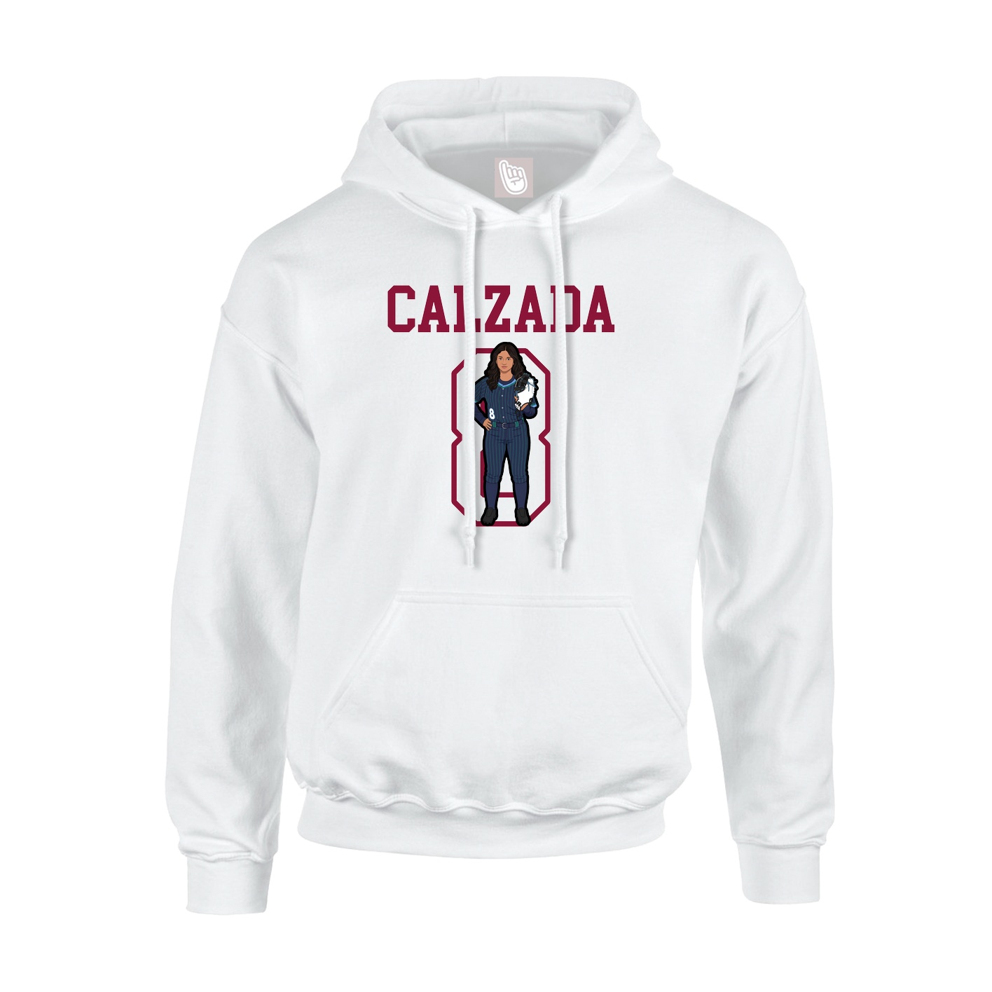 Youth Hoodie — Shirsey in White