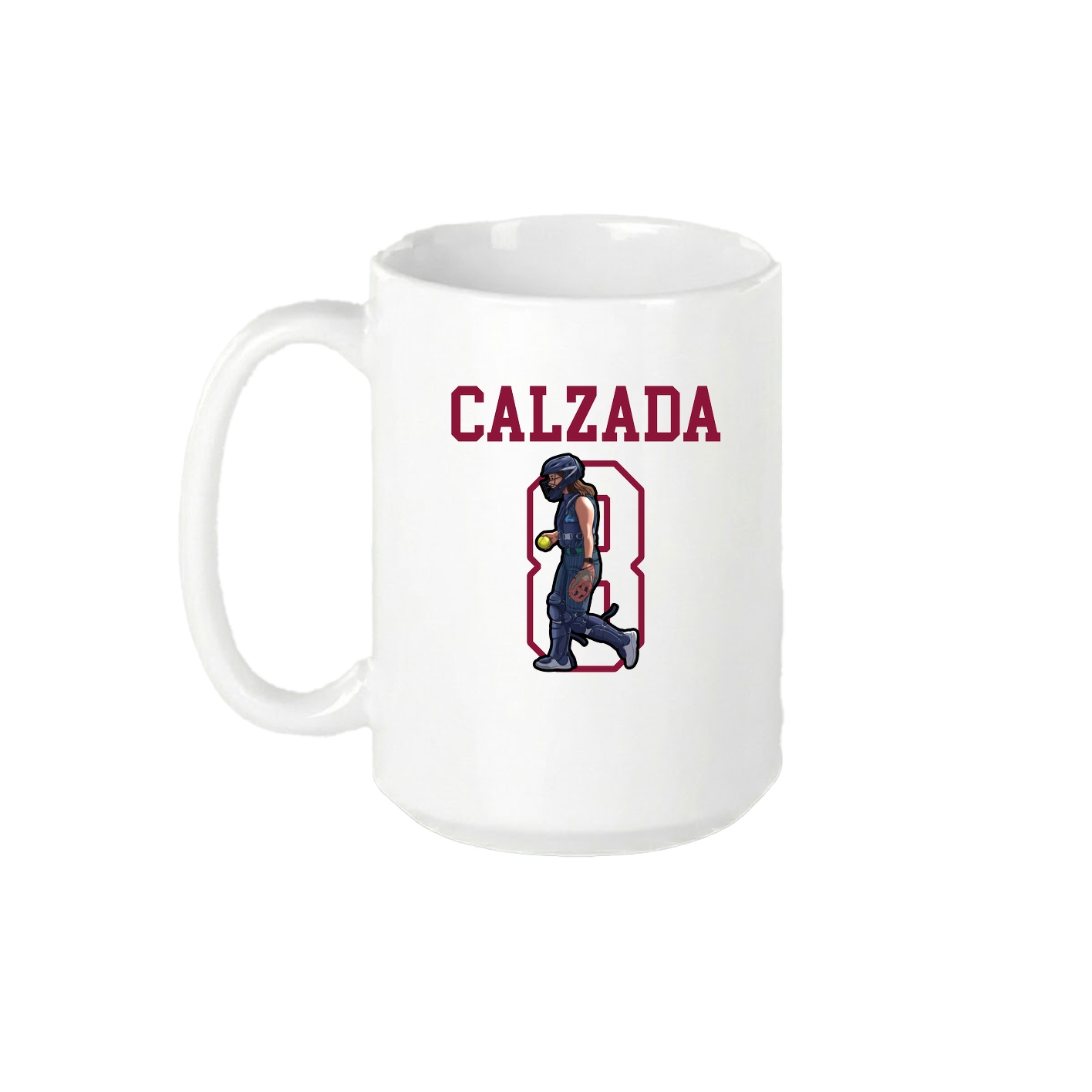 15oz Coffee Mug — Shirsey in White