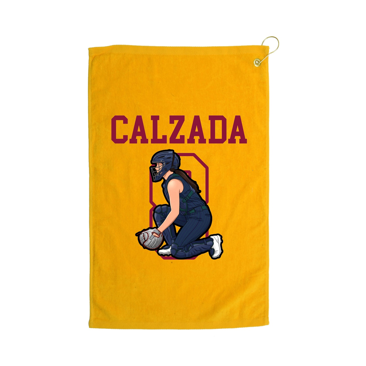 Golf Towel — Shirsey in Gold