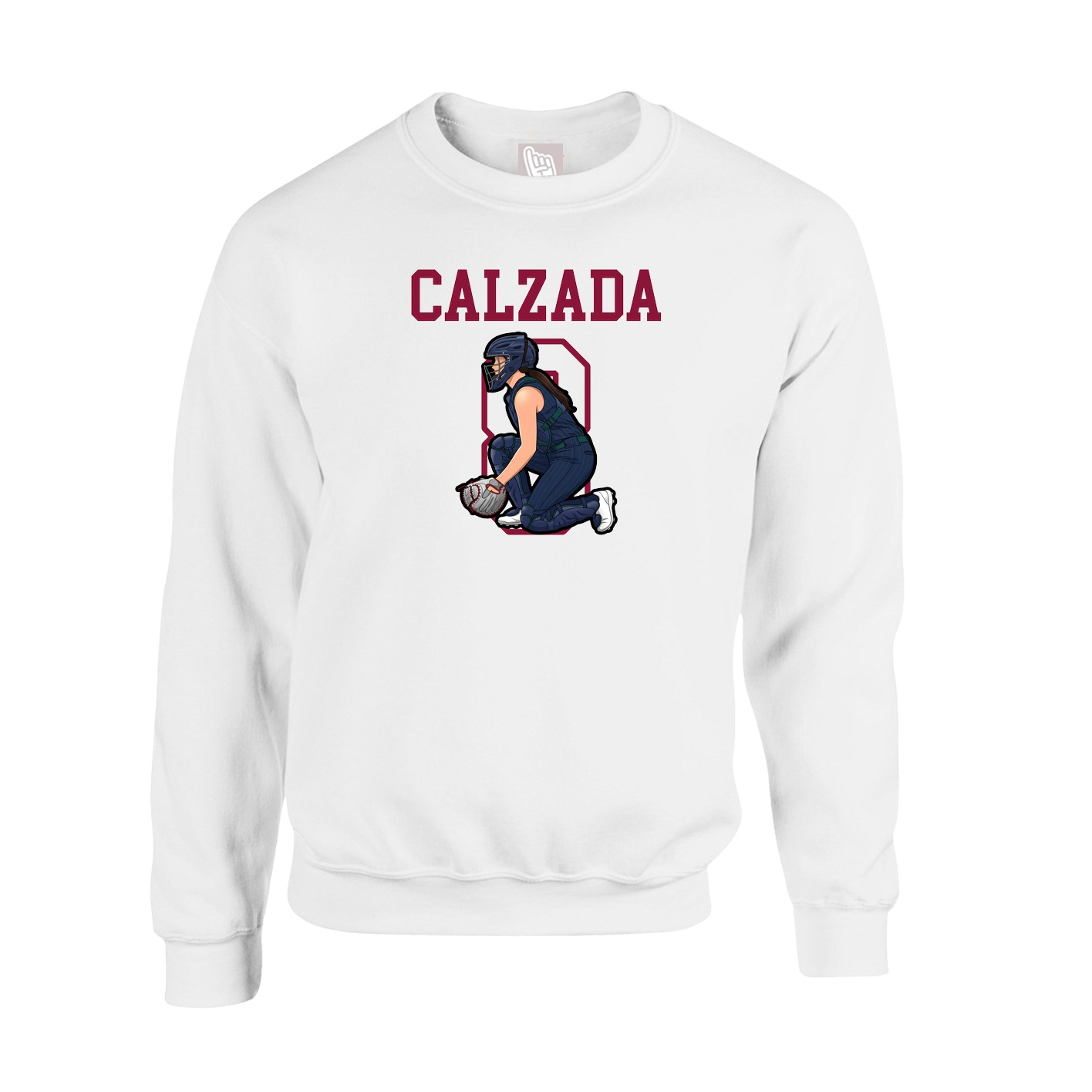 Fleece Crew — Shirsey in White