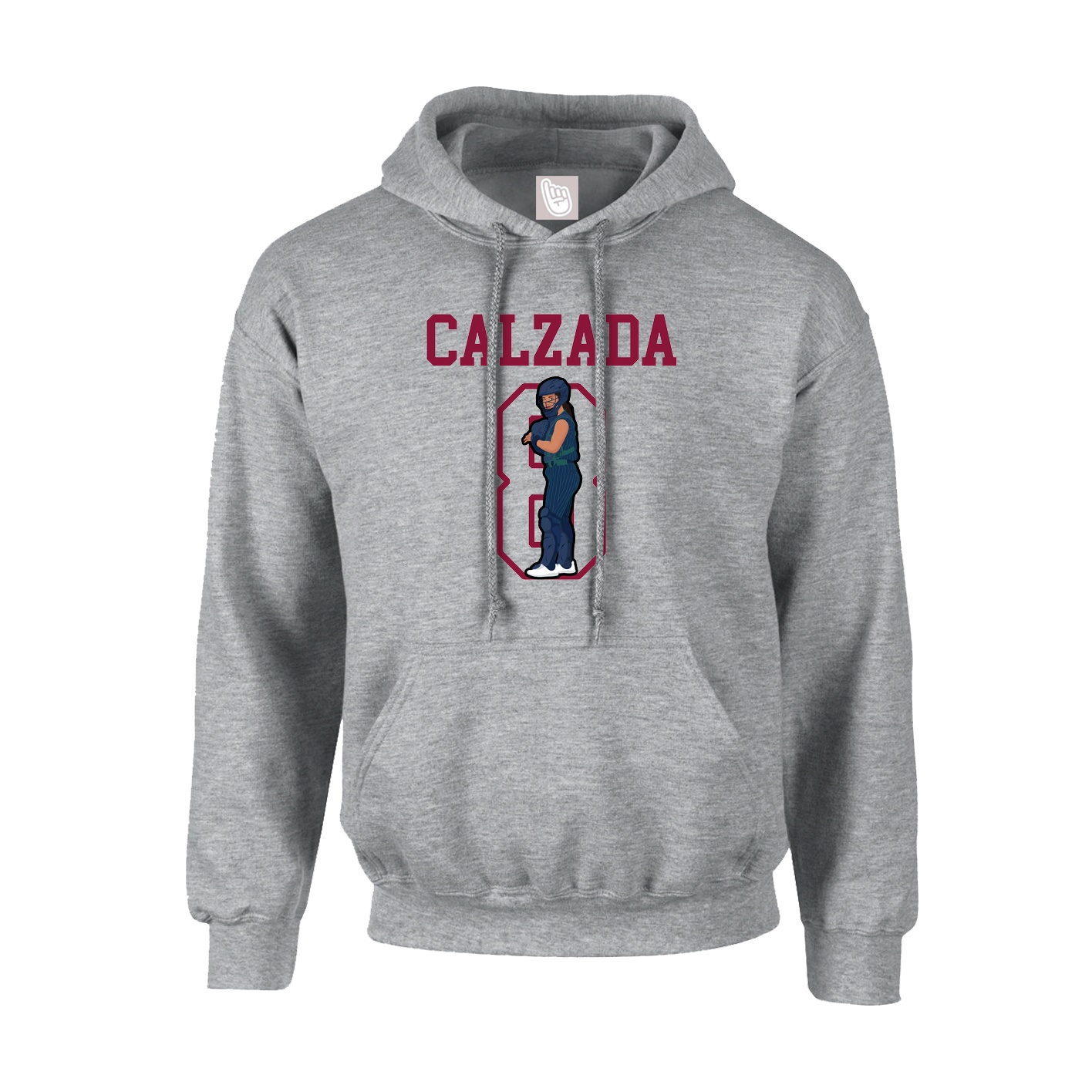 Hoodie — Shirsey in Grey