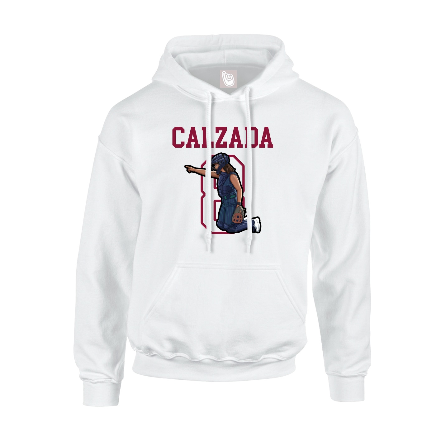 Youth Hoodie — Shirsey in White
