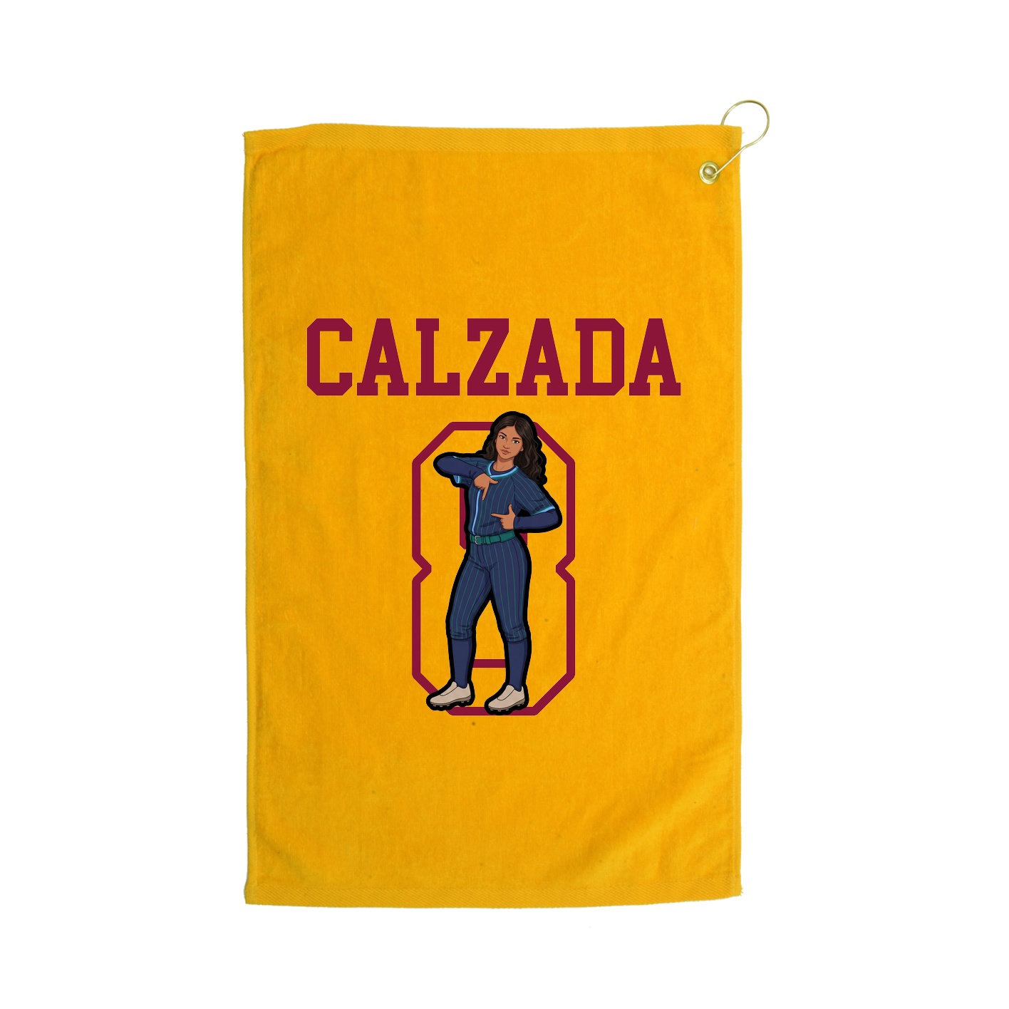 Golf Towel — Shirsey in Gold
