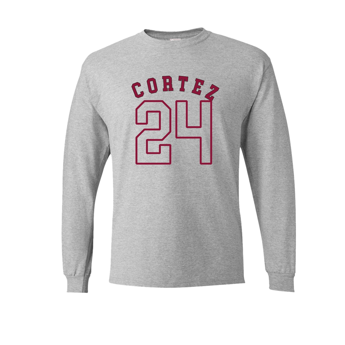 Long Sleeve Tee — Shirsey Arch in Grey