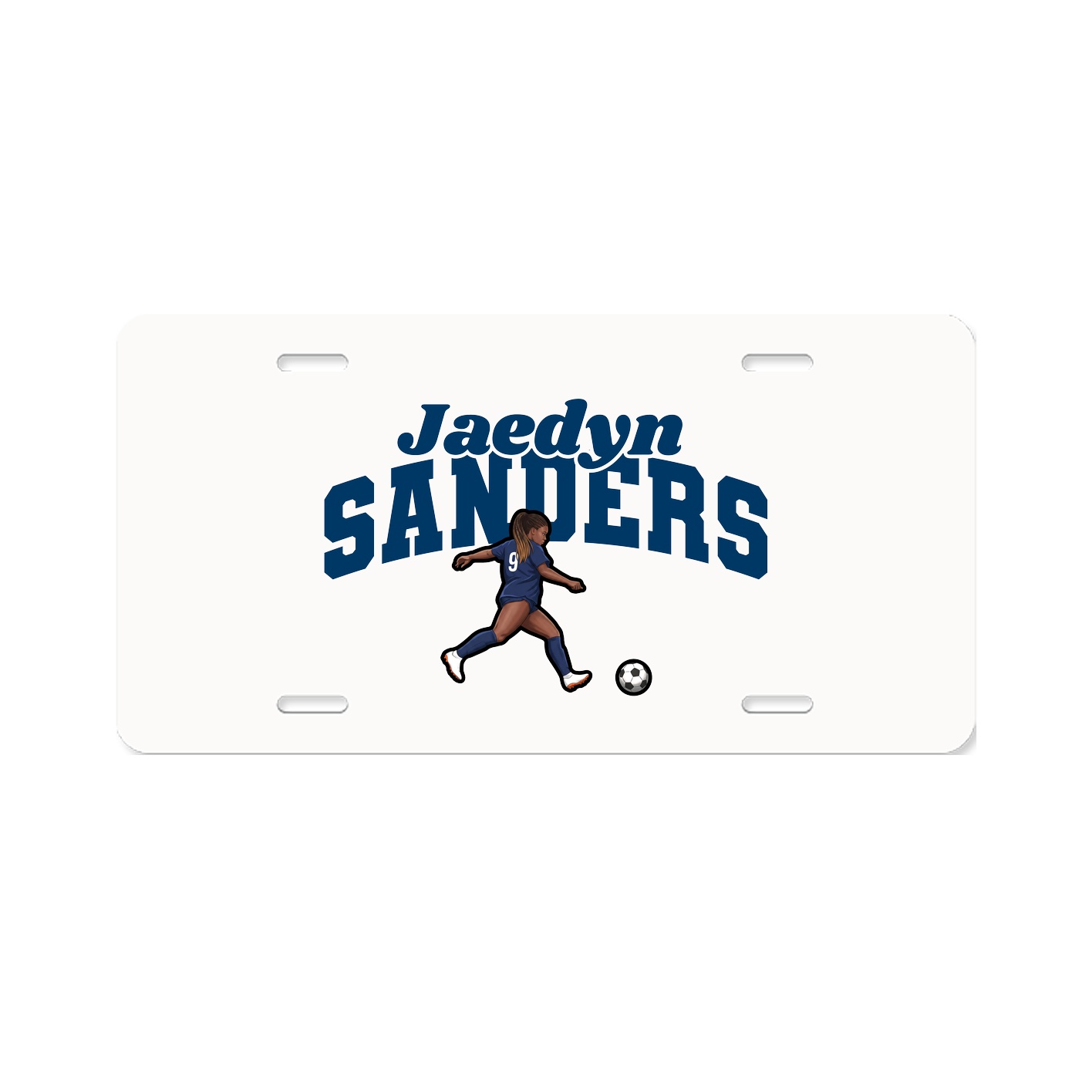 License Plate — Signature Arch in Classic