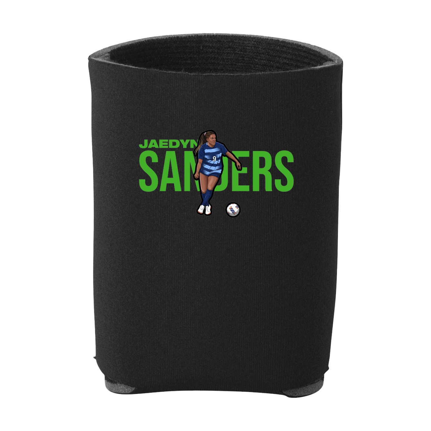 Can Holder — Player Name in Black
