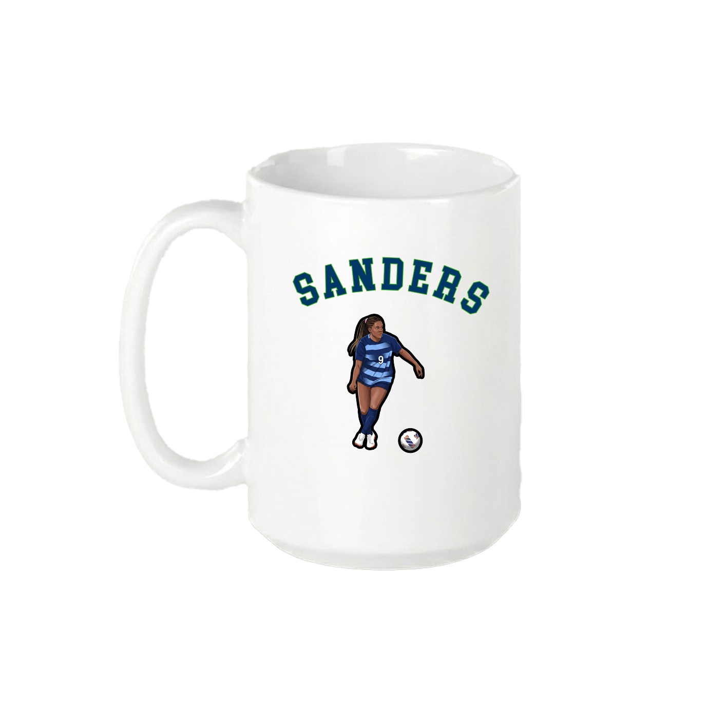 15oz Coffee Mug — Shirsey Arch in White