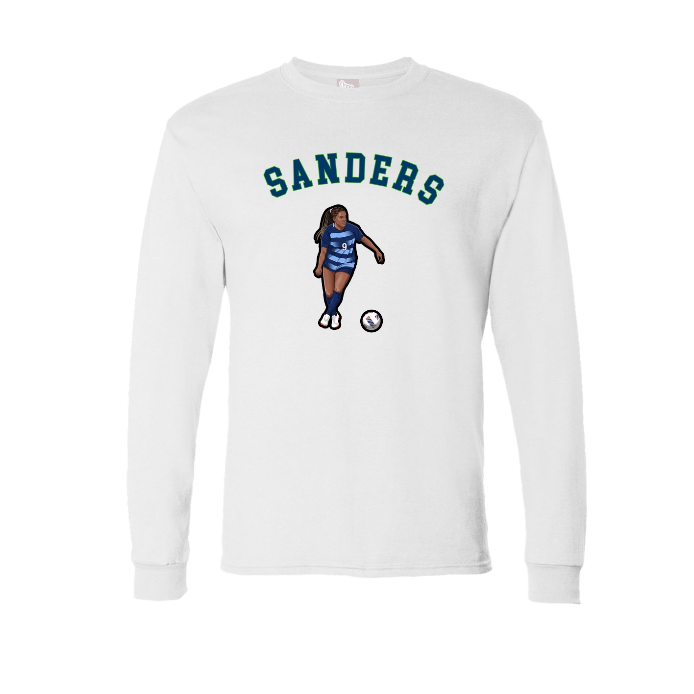 Long Sleeve Tee — Shirsey Arch in White