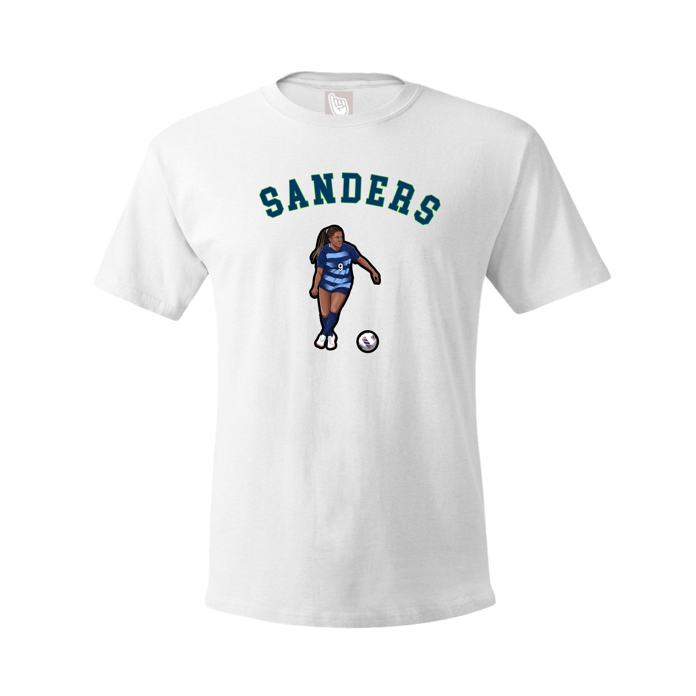 Youth Tee — Shirsey Arch in White