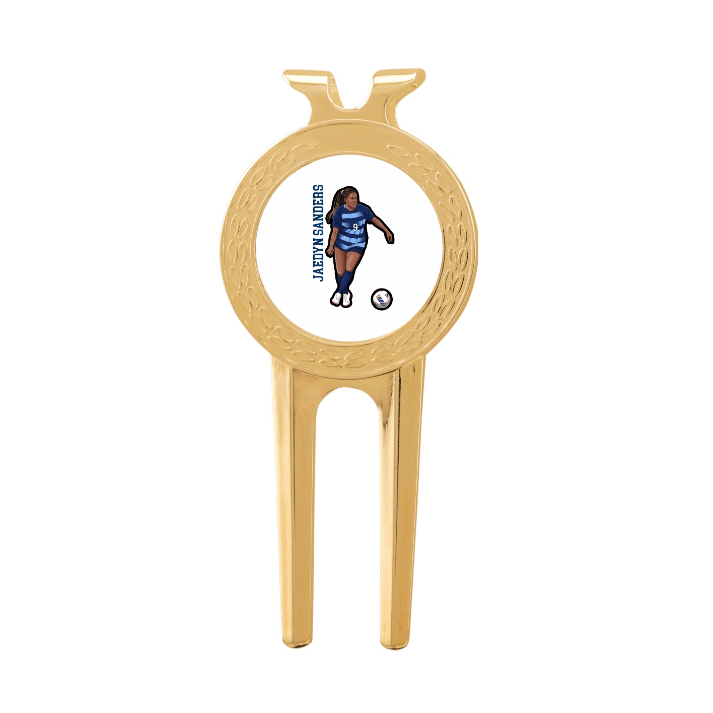 Divot Tool with Ball Marker — Name Vertical in Classic