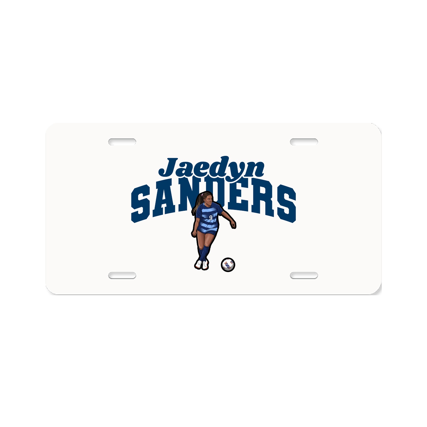 License Plate — Signature Arch in Classic