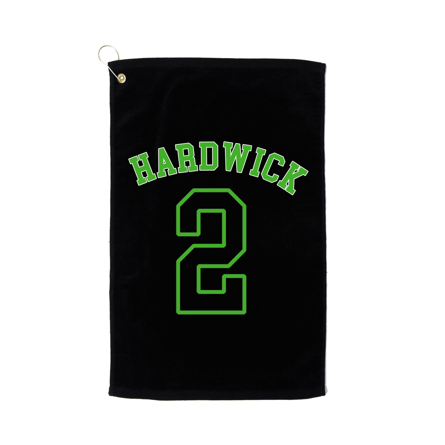 Golf Towel — Shirsey Arch in Black