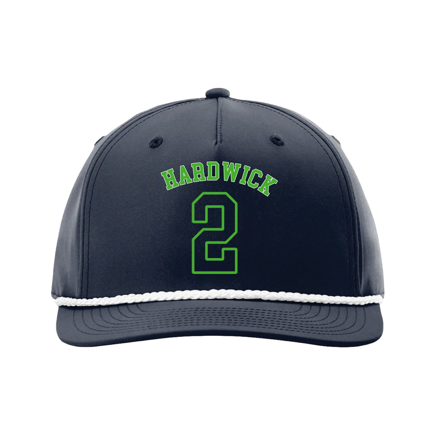 Five-Panel Classic Rope Cap — Shirsey Arch in Navy