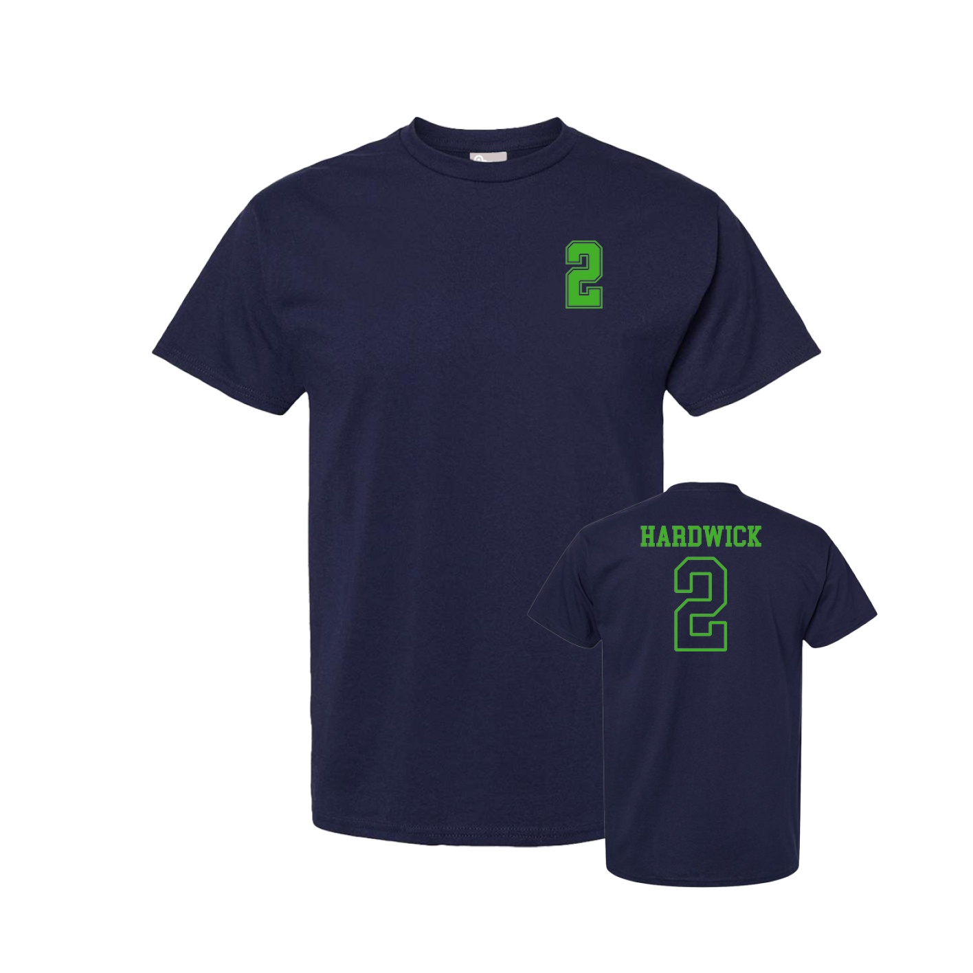 Tee — Chest Back in Navy